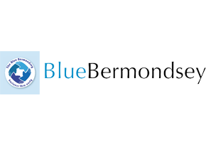 Blue Bermondsey BID Logo